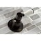 Kingston Brass Tub and Shower Faucet, Oil Rubbed Bronze, Wall Mount KBX8145DPL - alternate 2